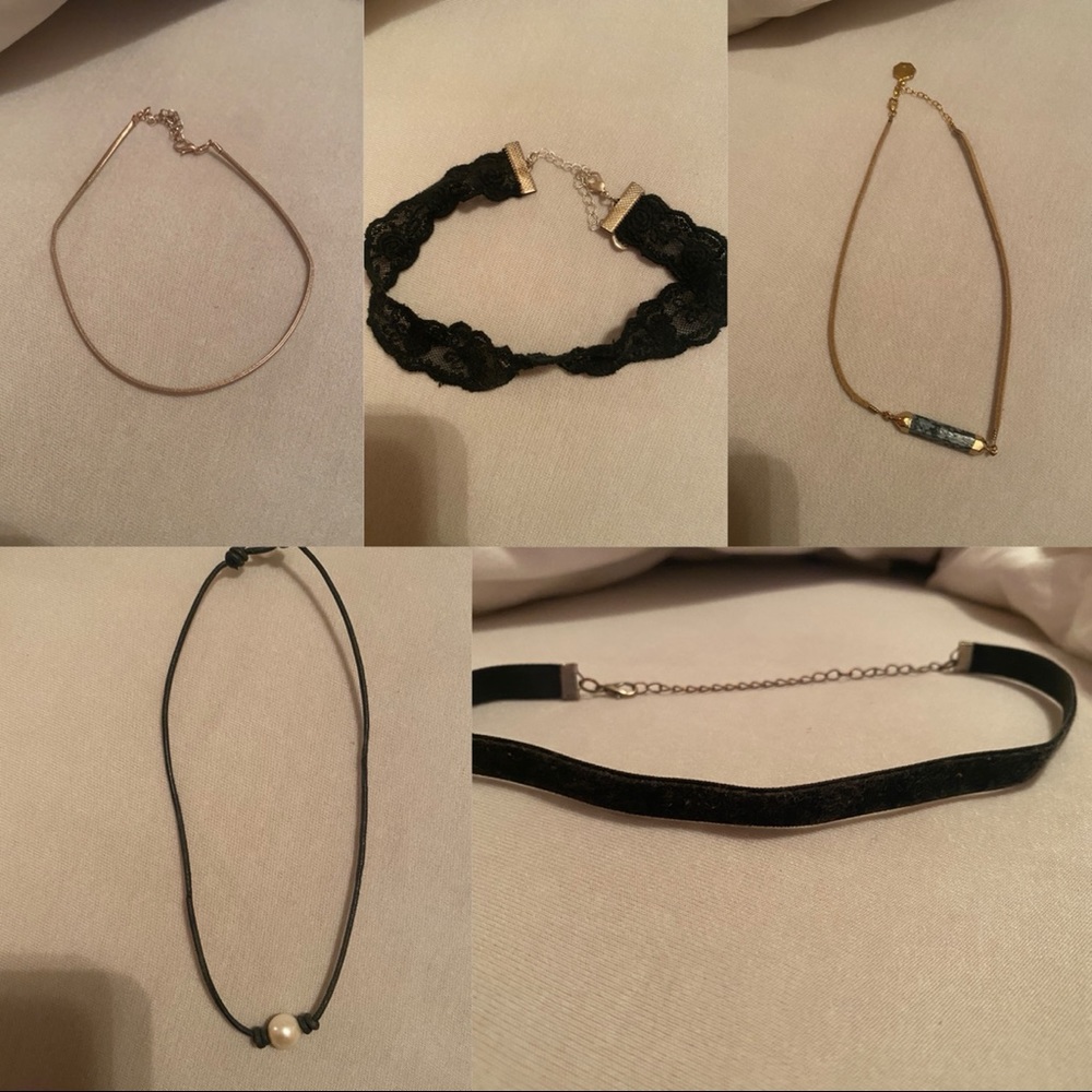 BUNDLE & SAVE - 13 CHOCKER NECKLACES - Picture 2 of 16